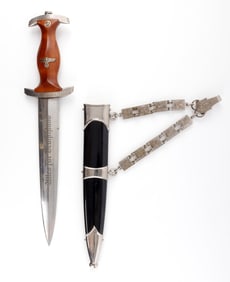 WWII GERMAN CHAINED NSKK SA CHAINED DAGGER