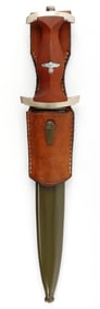 WWII GERMAN NPEA LEADER DAGGER KARL BURGSMULLER