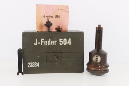 WWII GERMAN J-FEDER 504 ZUNDER DETONATOR FUZE