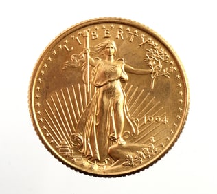 1994 GOLD 1/10 OZT OUNCE AMERICAN EAGLE BU COIN