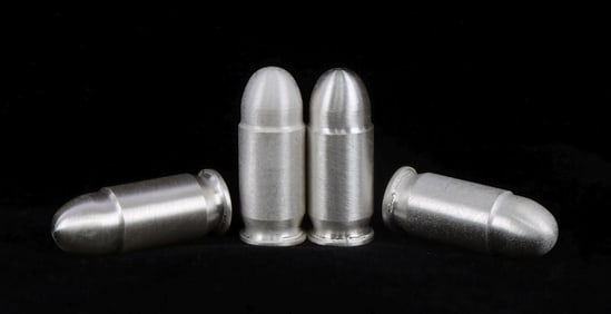 4 1 OZT OUNCE EACH .999 FINE SILVER BULLET LOT