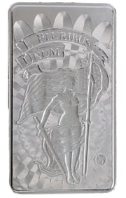 10 OZT OUNCE .999 FINE SILVER BAR INGOT E PLURIBUS
