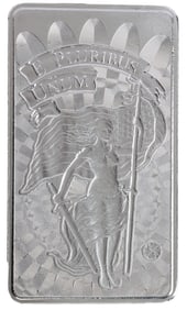10 OZT OUNCE .999 FINE SILVER BAR INGOT E PLURIBUS