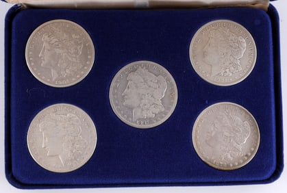 1891 CC CARSON CITY & 1901 1921 1878 MORGAN DOLLAR