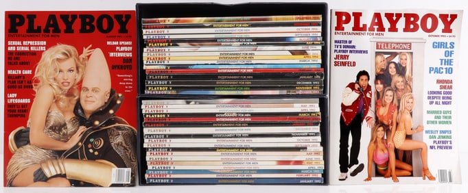 PLAYBOY COLLECTION 1992 TO 1994 SEINFELD ISSUE