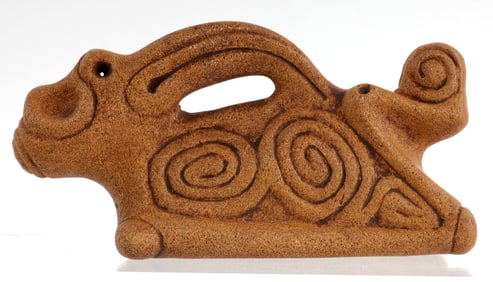 TAINO STONE BIRDMAN ANTHROPIC EFFIGY FIGURE