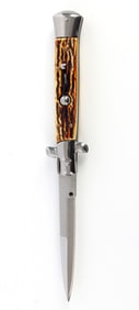 AKC ITALIAN SWITCHBLADE STILETTO KNIFE 5 INCH