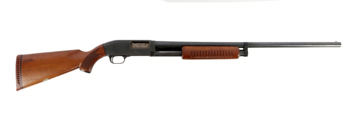 JC HIGGINS MODEL 20 12 GAUGE PUMP ACTION SHOTGUN