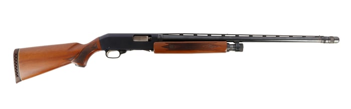 TED WILLIAMS MODEL 200 12 GA PUMP ACTION SHOTGUN