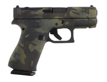 GLOCK 43X MOS 9MM BLACK MULTICAM PISTOL 2X10RD NIB