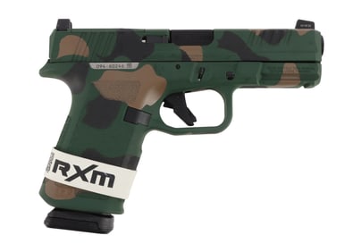 RUGER RXM M81 WOODLAND CAMO 9MM OPTIC READY PISTOL