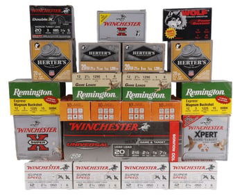 450+ ROUNDS 12 GAUGE & 20 GAUGE SHOTGUN AMMO