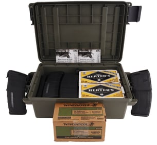 500+ RDS .223 REM 5.56X45MM AR-15 AMMO & 6 MAGS