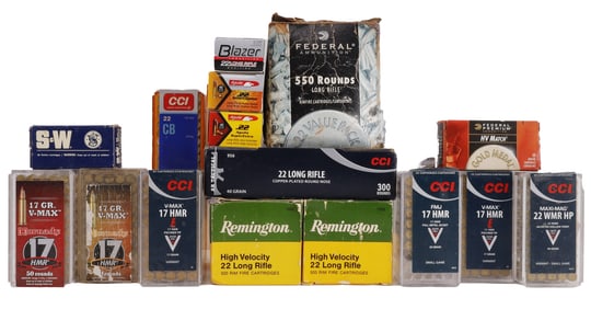 2100+ RDS .22 LR .17 HMR .22 WMR RIMFIRE AMMO