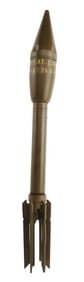 WWII ORIGINAL US M7A1 PRACTICE ANTI TANK ROCKET