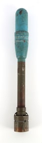 WWII US M7A3 PRACTICE ANTI TANK ROCKET DATED 1944