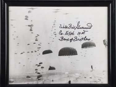 WILD BILL GUARNERE WWII BAND OF BROTHERS SIGNED