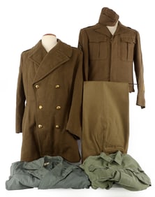 KOREA VIETNAM UNIFORM LOT RIPSTOP IKE OVERCOAT