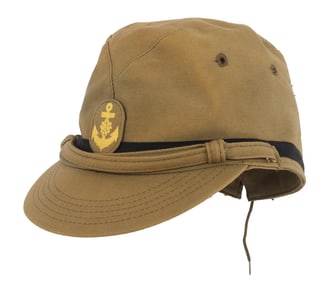WWII IMPERIAL JAPANESE IJN UNIQUE SIDE CAP