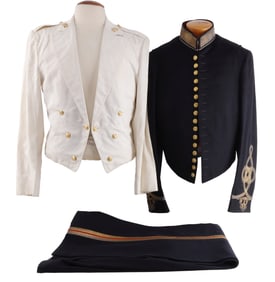WWII US MARINE CORPS NAMED OFFICER EVENING DRESS