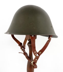 ROMANIAN MODEL 1973 COMPLETE STEEL COMBAT HELMET