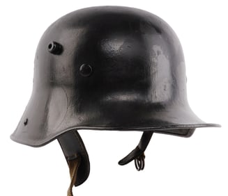 WWI GERMAN M16 STAHLHELM BIKER REPURPOSED