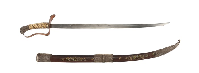 VIETNAMESE CEREMONIAL GUOM SWORD