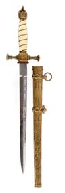 WWI IMPERIAL GERMAN NAVY MODEL 2 TRANSITION DAGGER