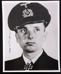 WWII GERMAN THIRD REICH OTTO KRETSCHMER SIGNATURE