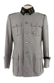 WWII M1936 WAFFEN-SS OFFICERS JACKET W PIN
