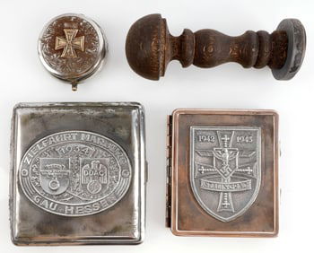 WWII GERMAN REICH PERSONAL EFFECTS LOT OF 4