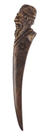 WWII GERMAN THIRD REICH WARSAW GHETTO PAPER KNIFE