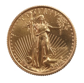 1999 GOLD 1/10 OZT OUNCE AMERICAN EAGLE BU COIN