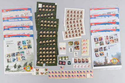 OVER $60 FACE VALUE UNUSED U.S. POSTAGE STAMPS