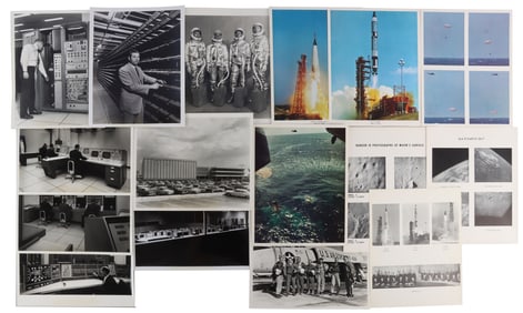 A LARGE SELECTION OF NASA PHOTOGRAPHS