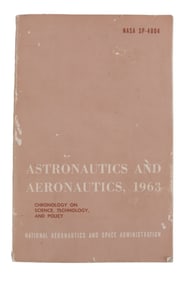 NASA  ASTRONAUTICS & AERONAUTICS 1963 REPORT