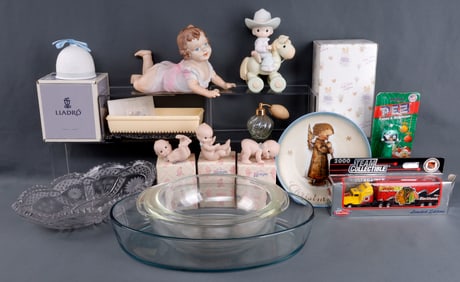 COLLECTIBLE LOT PYREX LLADRO AMERICAN BRILLIANT