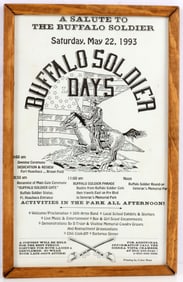 1993 BUFFALO SOLDIERS DAYS SIGNED BY PRESIDENT