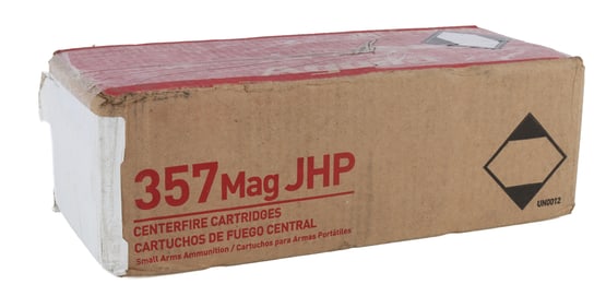500 ROUNDS .357 MAGNUM 125GR JHP AGUILA  AMMO