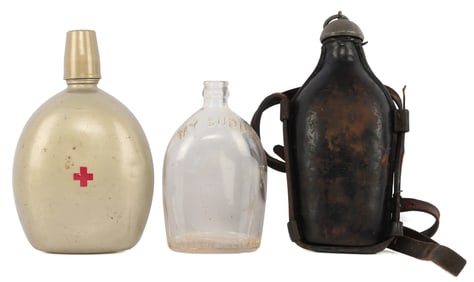 3 CANTEEN LOT JAPANESE RED CROSS SERVICE FRANCO