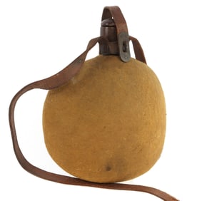 BRITISH BOER WAR COL COCHRANES HARD RUBBER CANTEEN