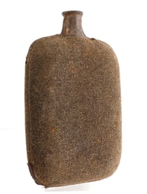 WWI ITALIAN CANTEEN WITH CLOTH COVER