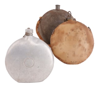 3 CANTEEN LOT STANLEY CIVIL WAR SPANISH AMERICAN