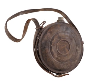 CIVIL WAR BULLSEYE MILITIA INFANTRY MAN CANTEEN