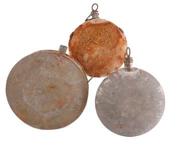 CIVIL WAR SPAN AM CANTEEN LOT OF 3