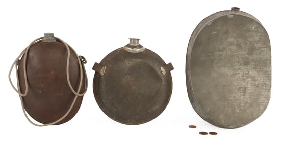 CIVIL WAR SPAN AM MILITIA  MEDICAL CANTEEN LOT O 3