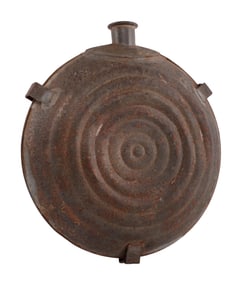 US CIVIL WAR BULLSEYE 7 RING CANTEEN