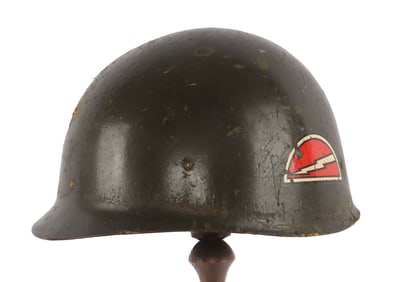 VIETNAM 78TH INFANTRY NAMED US M1 HELMET LINER