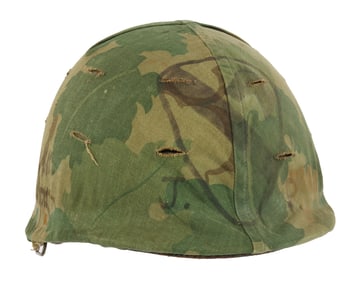 VIETNAM WAR US M1 HELMET WITH LINER 1ST CAVALRY