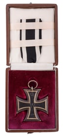 CASED IMPERIAL GERMAN 1870 IRON CROSS 2ND CLASS